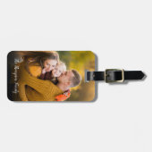 Foto van je favoriete familie bagagelabel (Voorkant horizontaal)