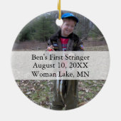 Foto van je Record Fish Keramisch Ornament (Achterkant)