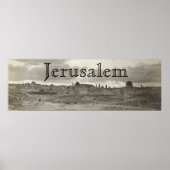 Foto van Jerusalem Heilige Land Poster (Voorkant)