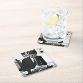 Foto van John F. Kennedy 2 Kartonnen Onderzetters (Insitu)