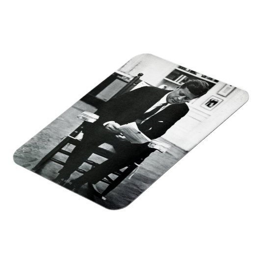 Foto van John F. Kennedy 2 Magneet (Linkerzijde)