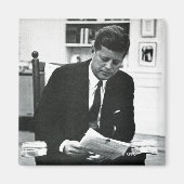 Foto van John F. Kennedy 2 Magneet (Voorkant)