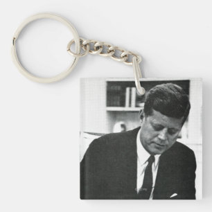 Foto van John F. Kennedy 2 Sleutelhanger