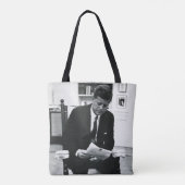 Foto van John F. Kennedy 2 Tote Bag (Achterkant)