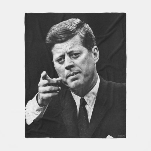 Foto van John F. Kennedy 3 Fleece Deken (Voorkant)