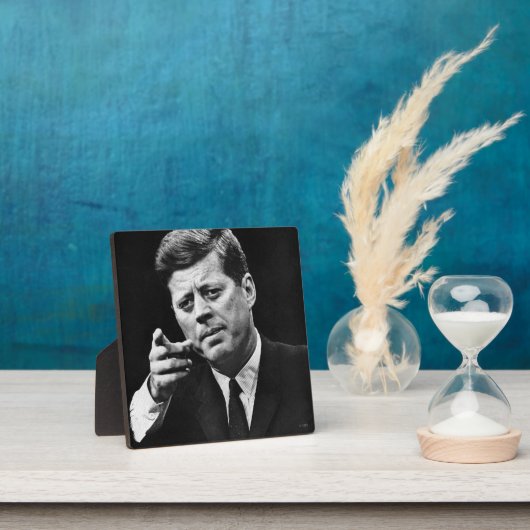 Foto van John F. Kennedy 3 Fotoplaat (Insitu)