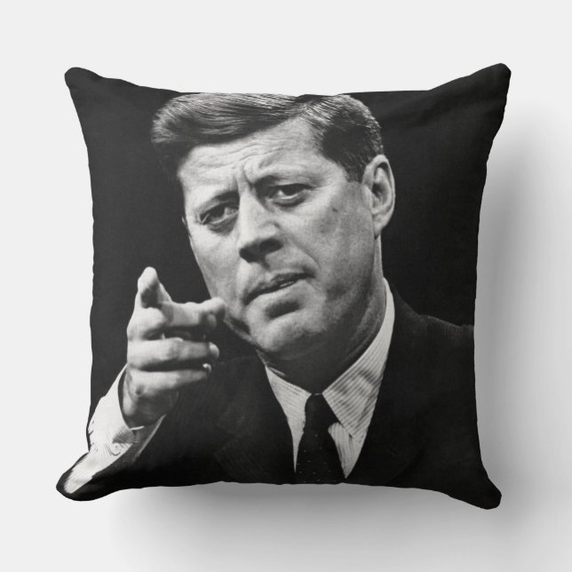 Foto van John F. Kennedy 3 Kussen (Voorkant)