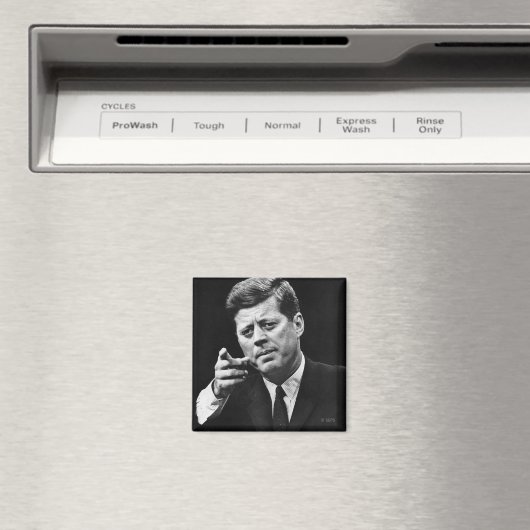 Foto van John F. Kennedy 3 Magneet (Insitu (Vaatwasser))