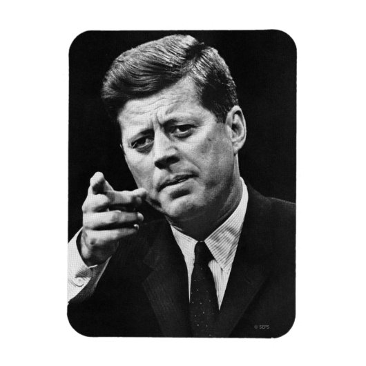 Foto van John F. Kennedy 3 Magneet (Verticaal)