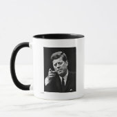 Foto van John F. Kennedy 3 Mok (Links)