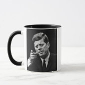 Foto van John F. Kennedy 3 Mok (Links)