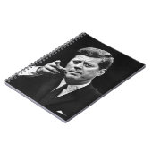 Foto van John F. Kennedy 3 Notitieboek (Linkerzijde)