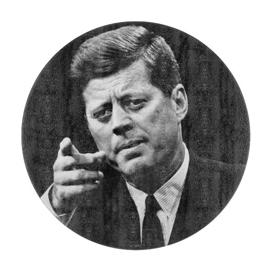 Foto van John F. Kennedy 3 Snijplank (Voorkant)