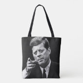 Foto van John F. Kennedy 3 Tote Bag (Achterkant)