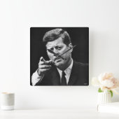 Foto van John F. Kennedy 3 Vierkante Klok (Huis)
