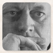 Foto van John F. Kennedy Kartonnen Onderzetters (Voorkant)