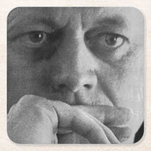 Foto van John F. Kennedy Kartonnen Onderzetters