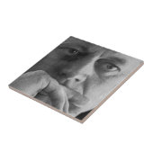 Foto van John F. Kennedy Tegeltje (Zijkant)