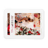 Foto van Joyeux Noël Whimsical Magneet (Horizontaal)