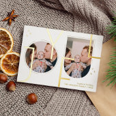 Foto van Joyful Gold Script-serie Folie Feestdagenkaart
