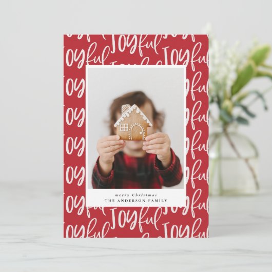 foto van joyful script lichtzinnig kleurrijk (Staand voorkant)