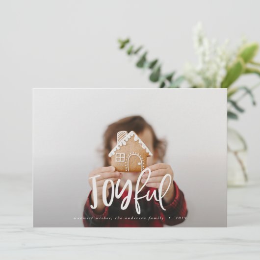 foto van joyful script lichtzinnig kleurrijk (Staand voorkant)