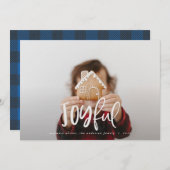 foto van joyful script lichtzinnig kleurrijk (Voorkant / Achterkant)