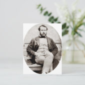 foto van Jules Verne-portret Briefkaart (Staand voorkant)