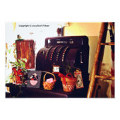 Foto van kasregister foto afdruk (Voorkant)