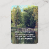 Foto van Keepsake Lake Pond Park Ducks Water Visitekaartje (Voorkant)