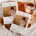 Foto van Kids Birthday, Photo BIrthday Kaart<br><div class="desc">Volg deze stappen om uw afbeelding perfect in de sjabloon te passen. Klik op Details> Werk uw informatie bij> Klik op "Wijzigen" om uw eigen foto te vervangen > Klik op "bewerken met ontwerpgereedschap"> Klik op de foto om naar de ideale locatie te gaan > Klik op "Bijsnijden" om zo...</div>