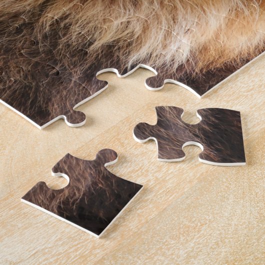 Foto van King Lion Legpuzzel (Zijkant)