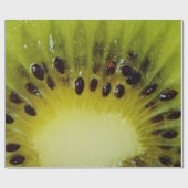 Foto van kiwi-vruchtencloseup cadeaupapier (Vlak)