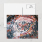 Foto van kleurrijk Petrified Wood Briefkaart (Voorkant / Achterkant)