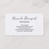 Foto van kleurrijke Macarons Visitekaartje (Achterkant)