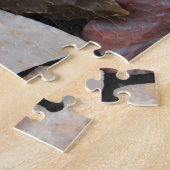 Foto van kleurrijke pijlpunten; legpuzzel (Zijkant)