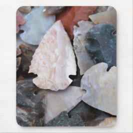 Foto van kleurrijke pijlpunten muismat