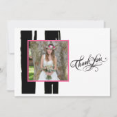 Foto van kleurrijke zwarte en witte Waterverf Kaart (Voorkant)