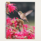 Foto van Kolibrie in Vlucht Planner (Voorkant)