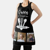 Foto van koningin van de keuken, zwart en wit schort (Insitu)