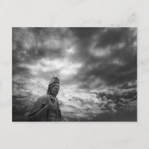Foto van Kuan Yin Statue Fine Art Briefkaart