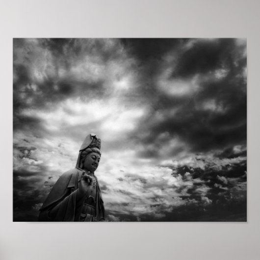 Foto van Kuan Yin Statue Fine Art Poster (Voorkant)