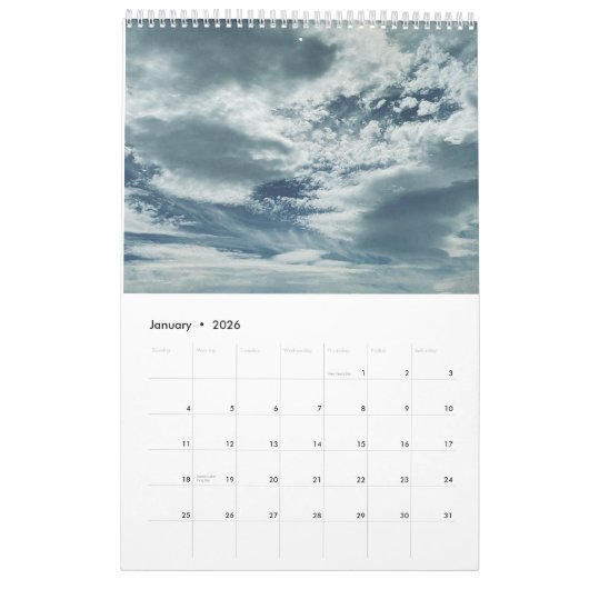 Foto van kunstenaar kalender (Jan 2026)