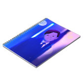 Foto van kunstenaar notitieboek (Linkerzijde)