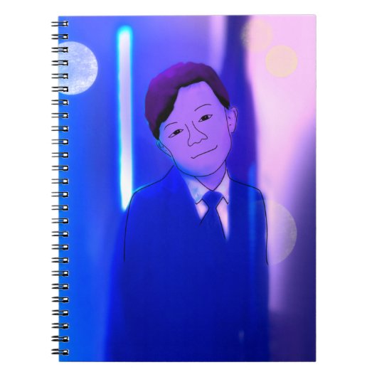 Foto van kunstenaar notitieboek (Voorkant)