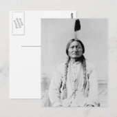  foto van Lakota Leader Sitting Bull Briefkaart (Voorkant / Achterkant)