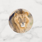 foto van leeuw confetti (Kleine voorkant)