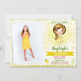 Foto van Lemon Citrus verjaardagslimonade Kaart