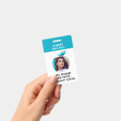 Foto van leraar Apple School of studentpas Badge (Handheld)