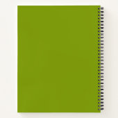 Foto van Libel van de Gewone Witte Staartschijf Notitieboek (Achterkant)